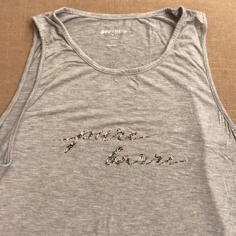Grey Pure Barre Tank Top